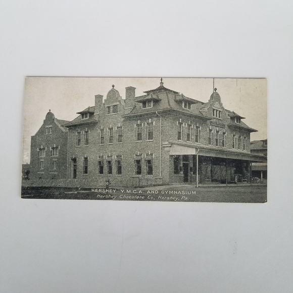 Hersheys Other - C1910s Hershey, Pennsylvania "HERSHEY Chocolate Y.M.C.A. AND GYMNASIUM" Postcard